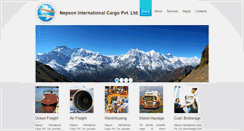 Desktop Screenshot of nepsoncargo.com